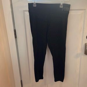 Beaded Victoria’s Secret pink yoga pant